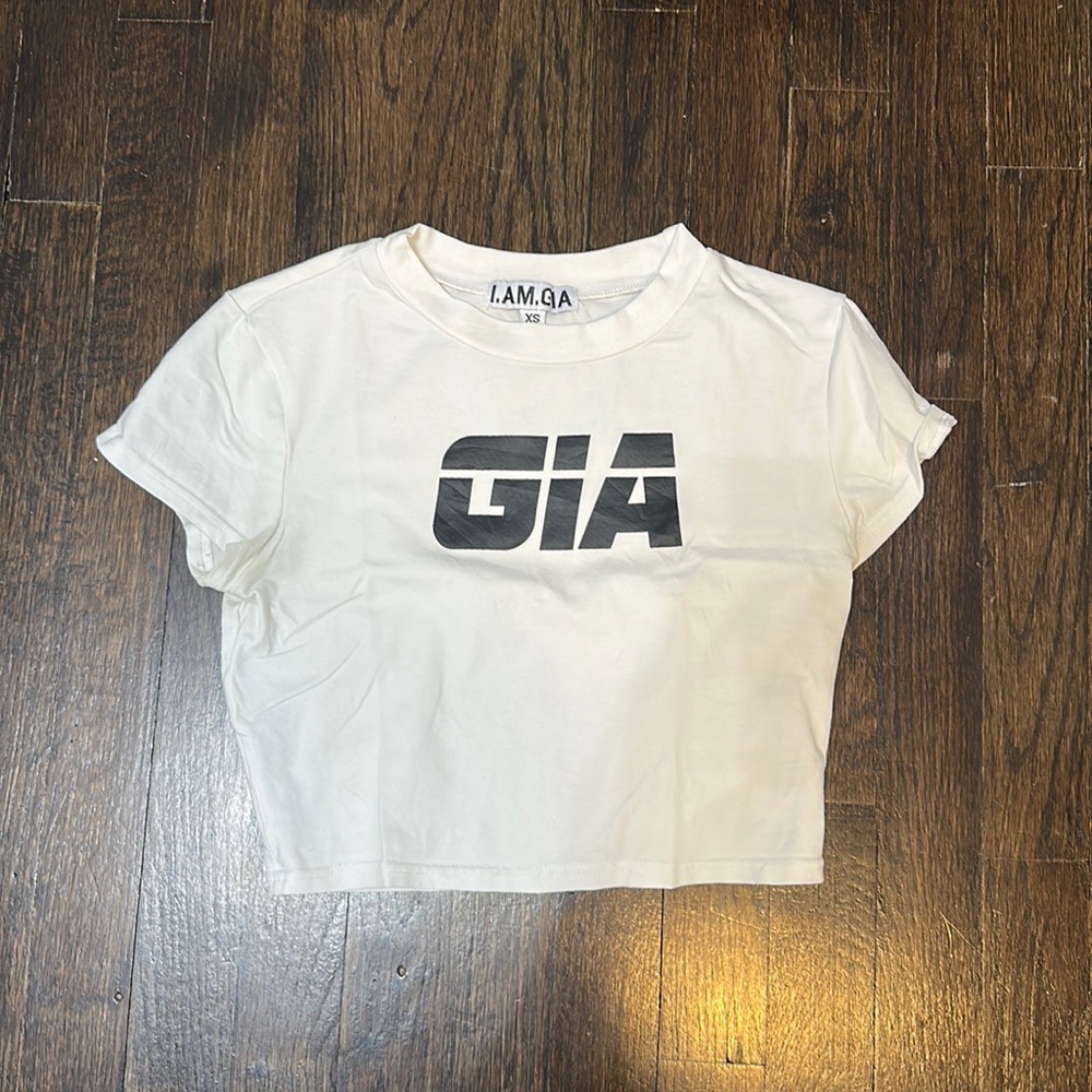 SUPER CUTE I AM GIA BABY TEE